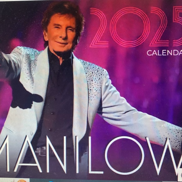 🎤🎶Barry Manilow🎶🎤 2025 Calendar New / Unopened / 12 Months - Size 8.5” X 11” - Picture 8 of 10